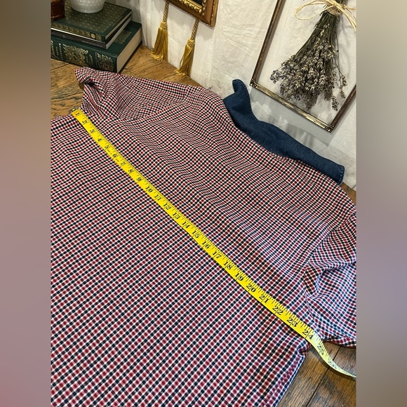 ❤️CAROLINA COLOURS Plus – Vintage Plaid Sailor Top – Size 20W - Picture 8 of 9